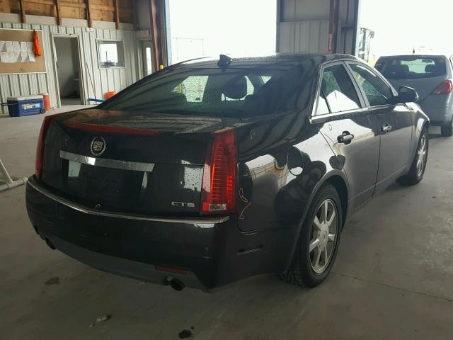 1G6DF577690101365 - 2009 CADILLAC CTS BLACK photo 4