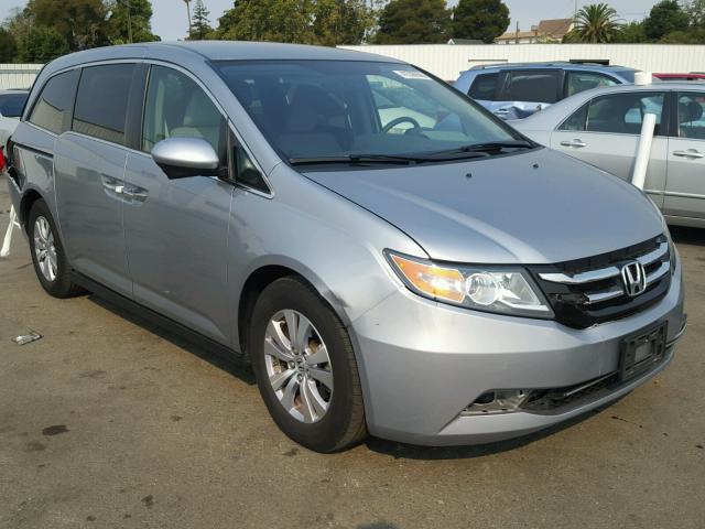 5FNRL5H30GB006774 - 2016 HONDA ODYSSEY SE SILVER photo 1