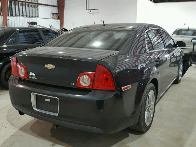 1G1ZH57BX84262190 - 2008 CHEVROLET MALIBU 1LT შავი ფოტო 4