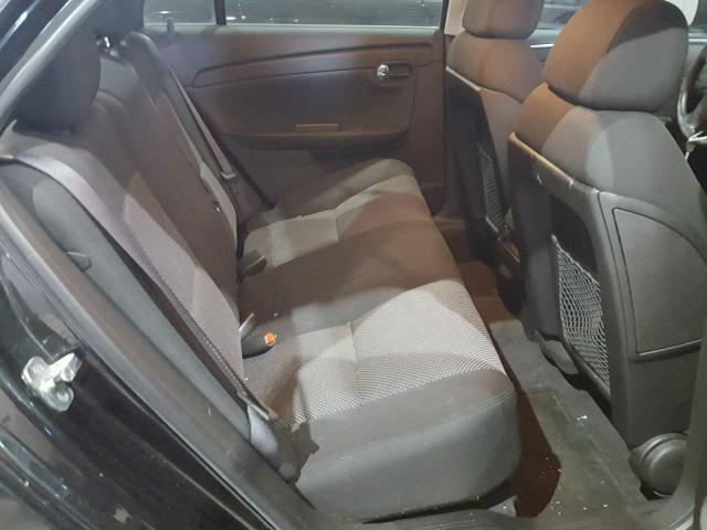 1G1ZH57BX84262190 - 2008 CHEVROLET MALIBU 1LT შავი ფოტო 6