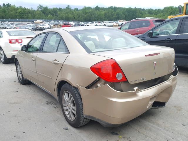 1G2ZG558364105541 - 2006 PONTIAC G6 SE1 GOLD photo 3