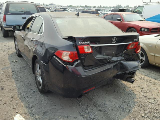 JH4CU2F69CC028082 - 2012 ACURA TSX TECH BLACK photo 3