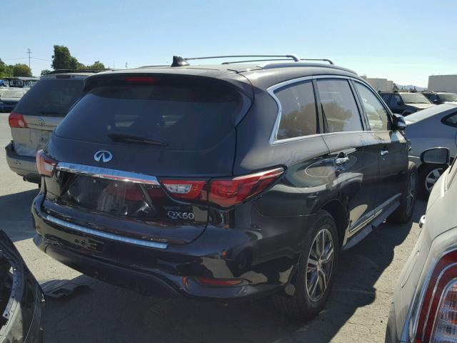 5N1DL0MN5HC509232 - 2017 INFINITI QX60 BLACK photo 4