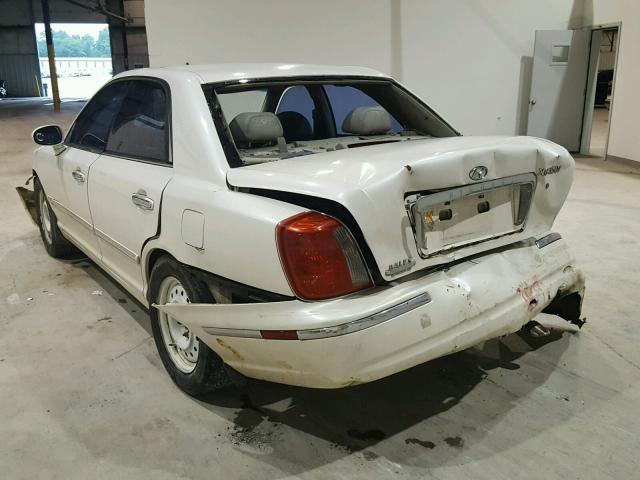 KMHFU45E84A334234 - 2004 HYUNDAI XG 350 WHITE photo 3