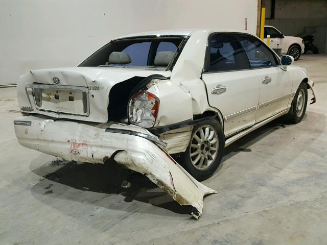 KMHFU45E84A334234 - 2004 HYUNDAI XG 350 WHITE photo 4