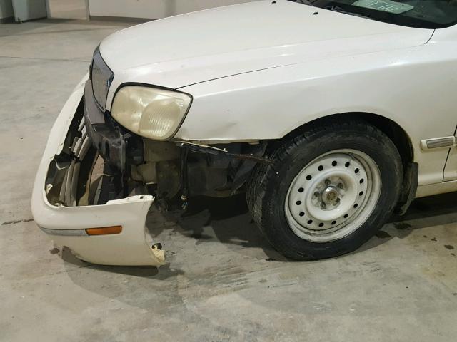 KMHFU45E84A334234 - 2004 HYUNDAI XG 350 WHITE photo 9