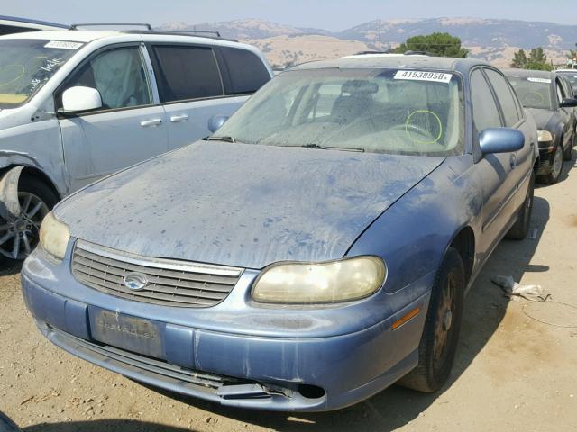 1G1NE52J0X6101548 - 1999 CHEVROLET MALIBU LS BLUE photo 2