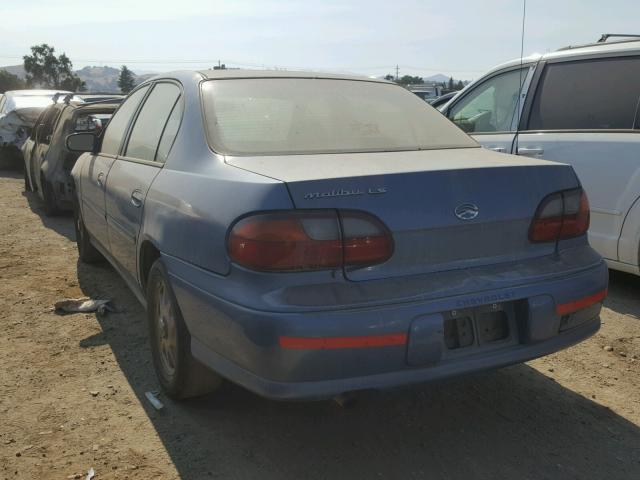 1G1NE52J0X6101548 - 1999 CHEVROLET MALIBU LS BLUE photo 3