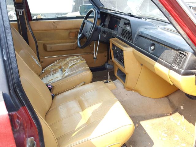 YV1AX8857H1759405 - 1987 VOLVO 245 DL RED photo 5