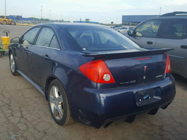 1G2ZM577084232022 - 2008 PONTIAC G6 GXP BLUE photo 3