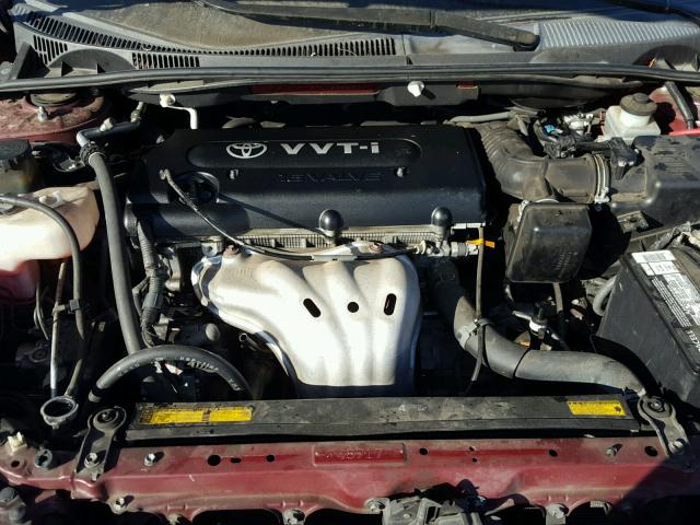 JTKDE177370193923 - 2007 TOYOTA SCION TC 栗色 照片 7