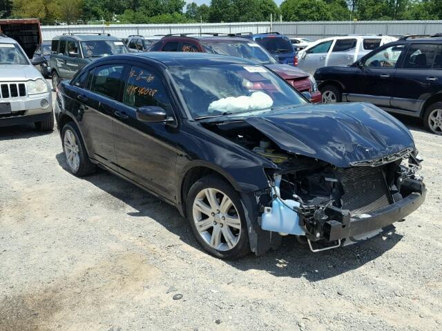 1C3CCBBB5CN227128 - 2012 CHRYSLER 200 TOURIN BLACK photo 1