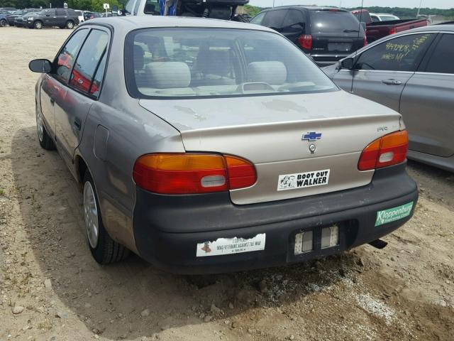 1Y1SK52821Z437249 - 2001 CHEVROLET GEO PRIZM 棕色 照片 3