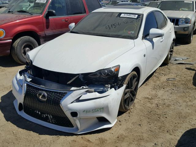 JTHBE1D26G5024617 - 2016 LEXUS IS 350 WHITE photo 2