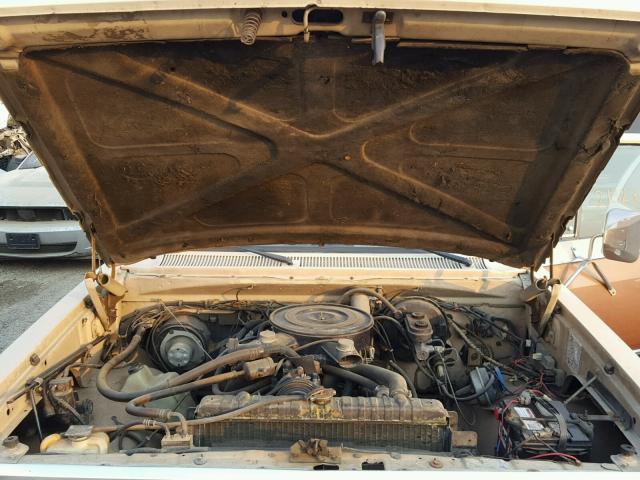 1B4GD12W5ES316013 - 1984 DODGE RAMCHARGER TWO TONE photo 7