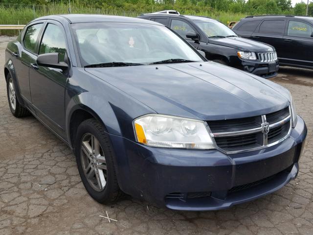 1B3LC56K98N269270 - 2008 DODGE AVENGER SX BLUE photo 1