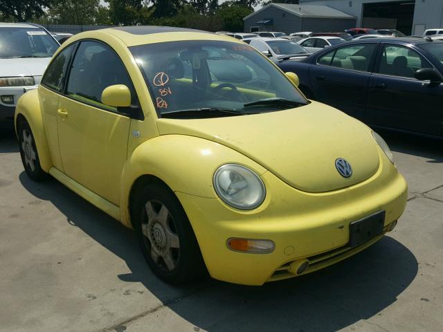 3VWCD21C0YM468242 - 2000 VOLKSWAGEN NEW BEETLE Sarı foto 1