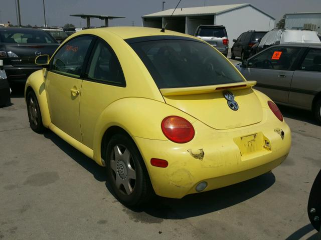 3VWCD21C0YM468242 - 2000 VOLKSWAGEN NEW BEETLE Sarı foto 3