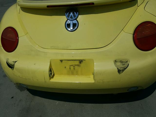 3VWCD21C0YM468242 - 2000 VOLKSWAGEN NEW BEETLE Sarı foto 9