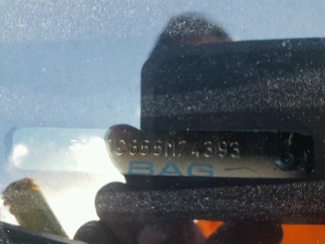 1YVFP80C855M74393 - 2005 MAZDA 6 I Plata foto 10