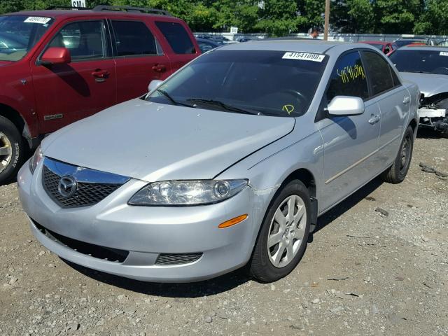 1YVFP80C855M74393 - 2005 MAZDA 6 I Plata foto 2