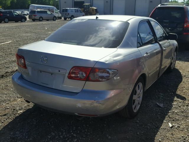 1YVFP80C855M74393 - 2005 MAZDA 6 I Plata foto 4