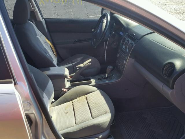 1YVFP80C855M74393 - 2005 MAZDA 6 I Plata foto 5