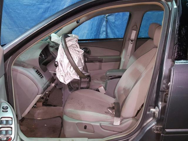 1G1ZS51F76F257916 - 2006 CHEVROLET MALIBU LS ნაცრისფერი ფოტო 5