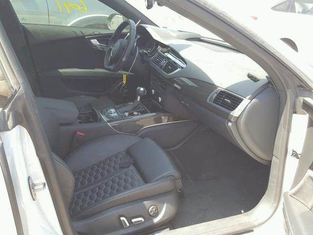 WUAWAAFC2HN900916 - 2017 AUDI RS7 PRESTI 白色 照片 5