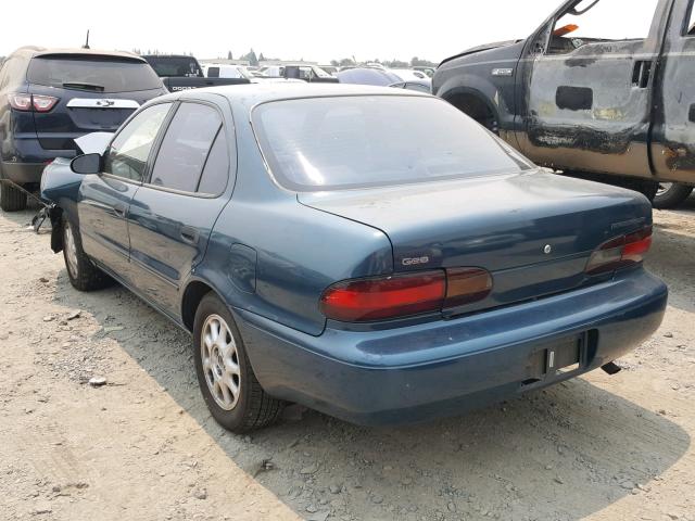 1Y1SK5380RZ031254 - 1994 GEO PRIZM LSI GREEN photo 3