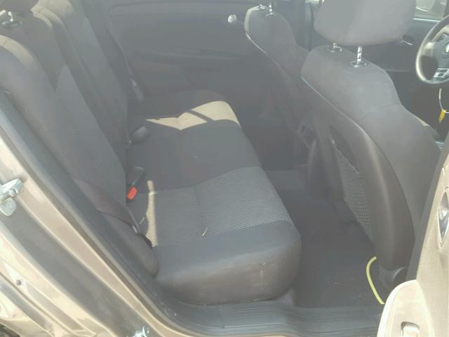 1G1ZC5E08AF201236 - 2010 CHEVROLET MALIBU 1LT 金色 照片 6