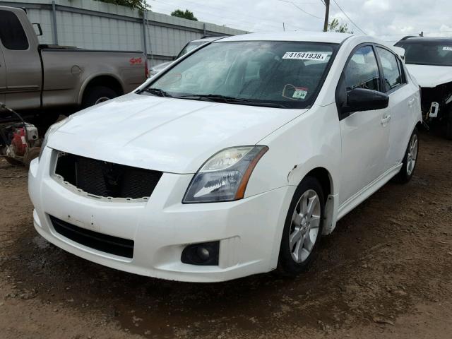 3N1AB6AP1AL696212 - 2010 NISSAN SENTRA 2.0 WHITE photo 2