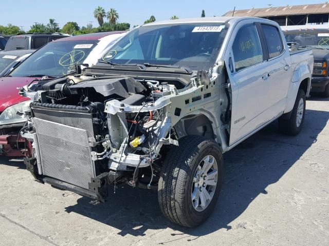 1GCGSCE39G1362698 - 2016 CHEVROLET COLORADO L SILVER photo 2