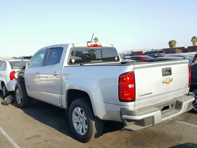 1GCGSCE39G1362698 - 2016 CHEVROLET COLORADO L SILVER photo 3