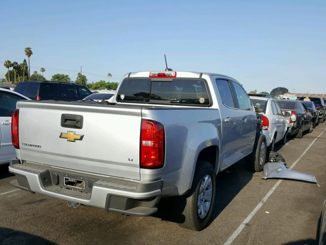 1GCGSCE39G1362698 - 2016 CHEVROLET COLORADO L SILVER photo 4