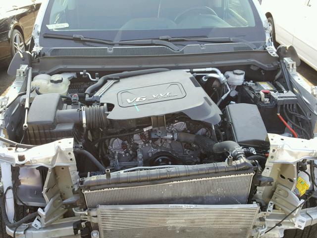 1GCGSCE39G1362698 - 2016 CHEVROLET COLORADO L SILVER photo 7