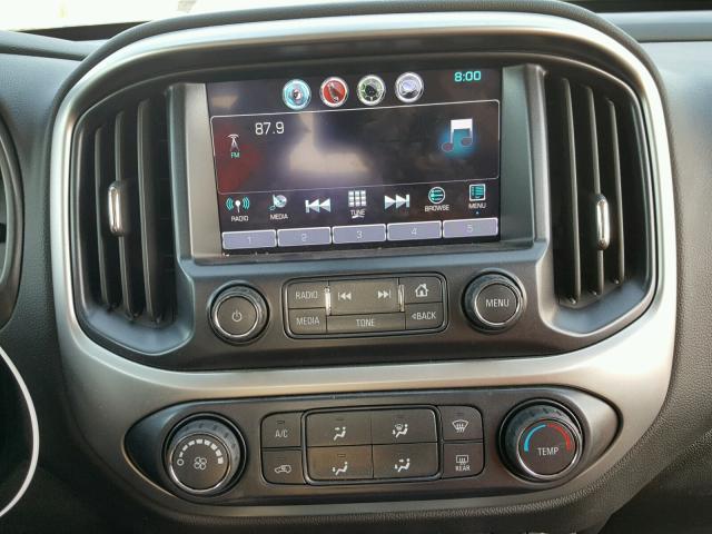 1GCGSCE39G1362698 - 2016 CHEVROLET COLORADO L SILVER photo 9