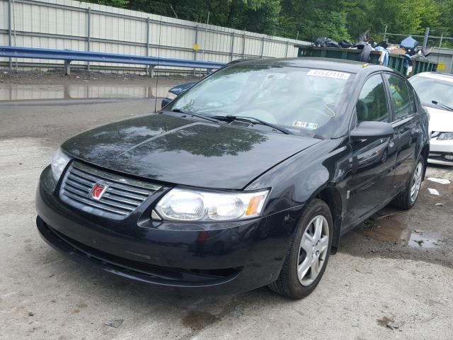1G8AZ55F97Z206082 - 2007 SATURN ION LEVEL BLACK photo 2