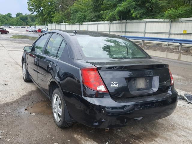 1G8AZ55F97Z206082 - 2007 SATURN ION LEVEL BLACK photo 3
