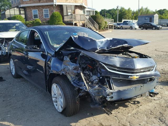 1G1ZJ5SU0HE104443 - 2017 CHEVROLET MALIBU HYB BLUE photo 1