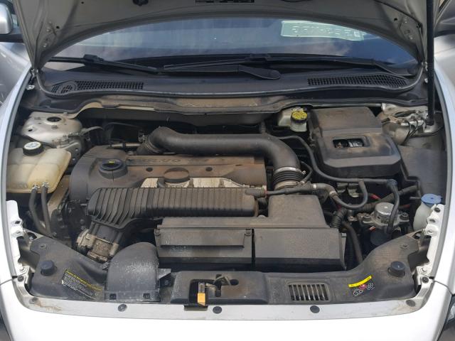 YV1MH682972303046 - 2007 VOLVO S40 T5 SILVER photo 7