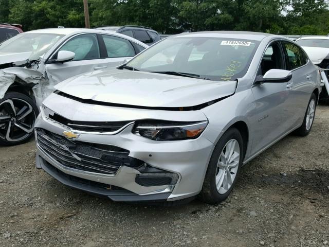 1G1ZJ5SU6GF289161 - 2016 CHEVROLET MALIBU HYB SILVER photo 2