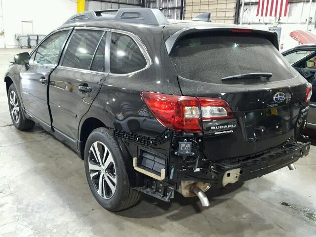 4S4BSENC4J3322462 - 2018 SUBARU OUTBACK 3. BLACK photo 3