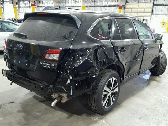 4S4BSENC4J3322462 - 2018 SUBARU OUTBACK 3. BLACK photo 4