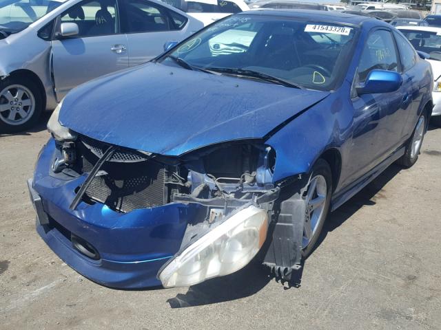 JH4DC53092C014531 - 2002 ACURA RSX TYPE-S BLUE photo 2