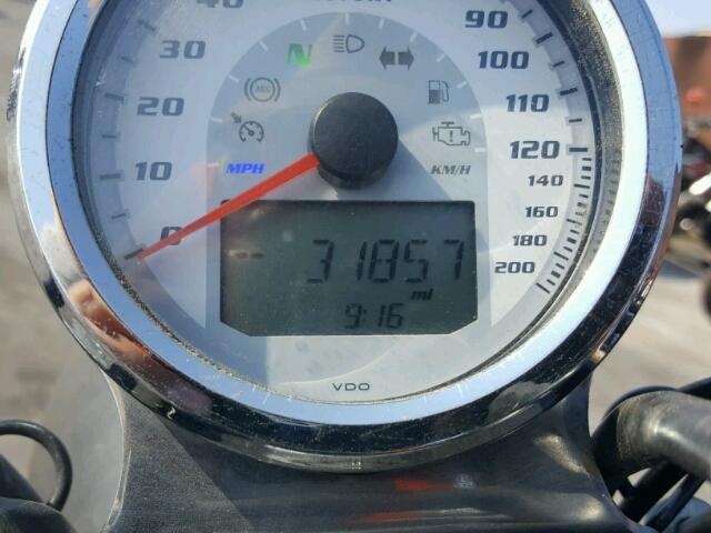 5VPGA36NXC3006859 - 2012 VICTORY MOTORCYCLES VEGAS 8-BA BLACK photo 8