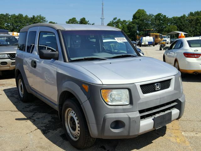 5J6YH18344L012036 - 2004 HONDA ELEMENT LX GRAY photo 1