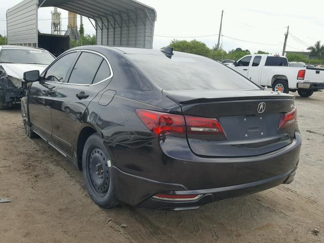 19UUB2F76GA011036 - 2016 ACURA TLX ADVANC BLACK photo 3