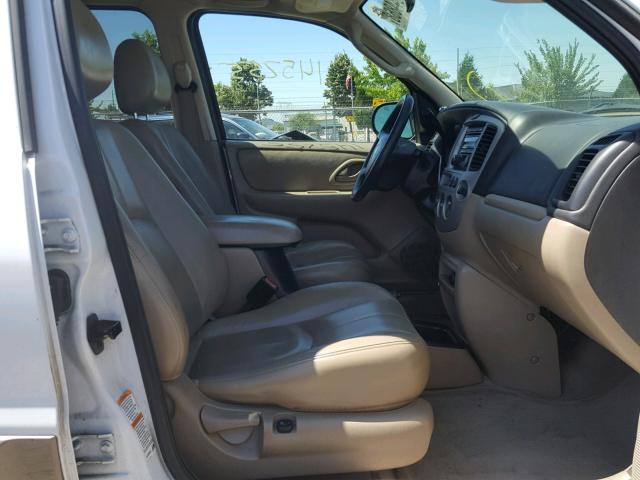 4F2CZ96113KM35996 - 2003 MAZDA TRIBUTE ES WHITE photo 5