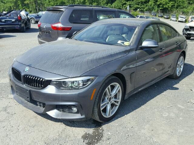 WBA4J3C5XJBG91289 - 2018 BMW 430XI GRAN GRAY photo 2